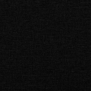 vidaXL Bed with Mattress Black 140x200 cm Fabric