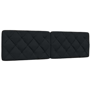 vidaXL Bed with Mattress Black 180x200 cm Fabric