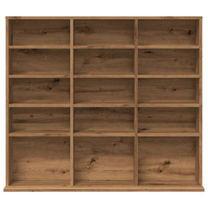 vidaXL CD Rack Artisan Oak 100x23x89.5 cm Engineered Wood