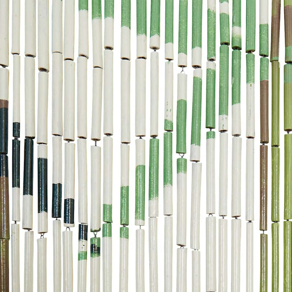 vidaXL Insect Door Curtain Bamboo Print 100x200 cm Bamboo
