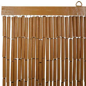 vidaXL Insect Door Curtain Palm Print 100x220 cm Bamboo