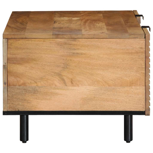 Couchtisch Braun Mango Massivholz 100x54 cm
