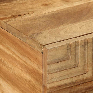 Couchtisch Braun Mango Massivholz 100x54 cm