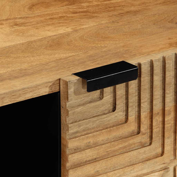 Couchtisch Braun Mango Massivholz 100x54 cm