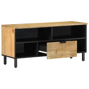 TV-Schrank Mango Massivholz Braun 100cm