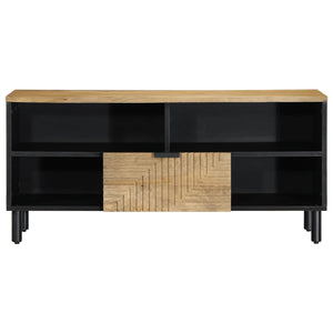 TV-Schrank Mango Massivholz Braun 100cm