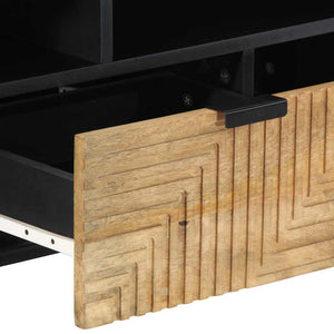 TV-Schrank Mango Massivholz Braun 100cm