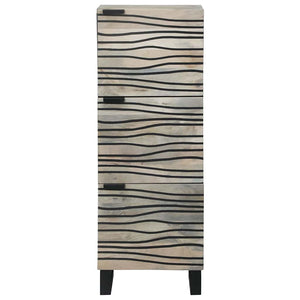 vidaXL Media Storage Cabinets & Shelves White 40 x 33 x 110 cm