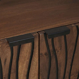 vidaXL Media Storage Cabinets & Shelves Brown 60 x 33.5 x 75 cm