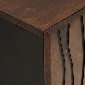 vidaXL Media Storage Cabinets & Shelves Brown 60 x 33.5 x 75 cm