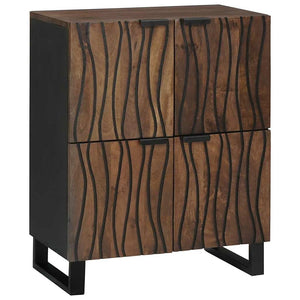 vidaXL Media Storage Cabinets & Shelves Brown 60 x 33.5 x 75 cm