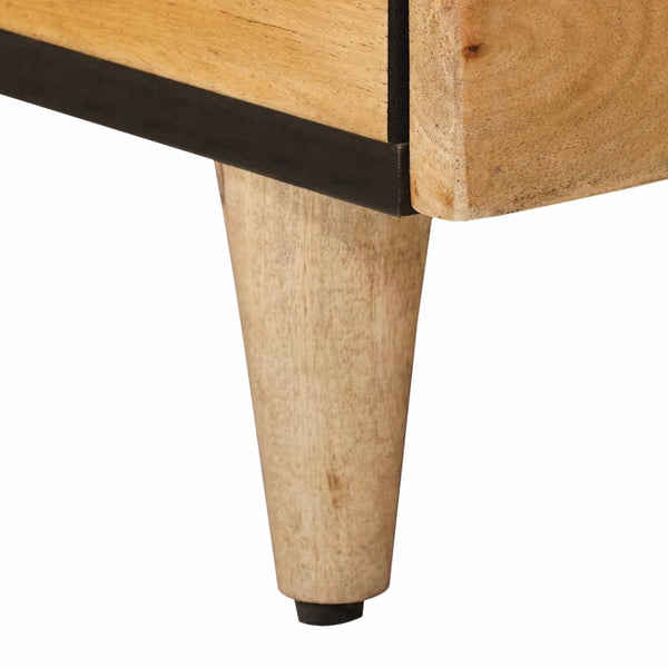 vidaXL Coffee Table Natural 80 x 54 x 40 cm Solid Mango Wood
