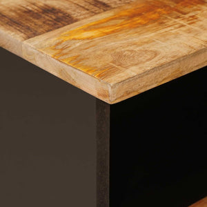 vidaXL Bedside Cabinet Brown 40 x 33 x 46 cm Solid Mango Wood