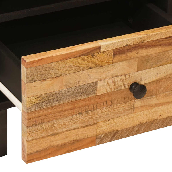 vidaXL Bedside Cabinet Brown 40 x 33 x 46 cm Solid Mango Wood