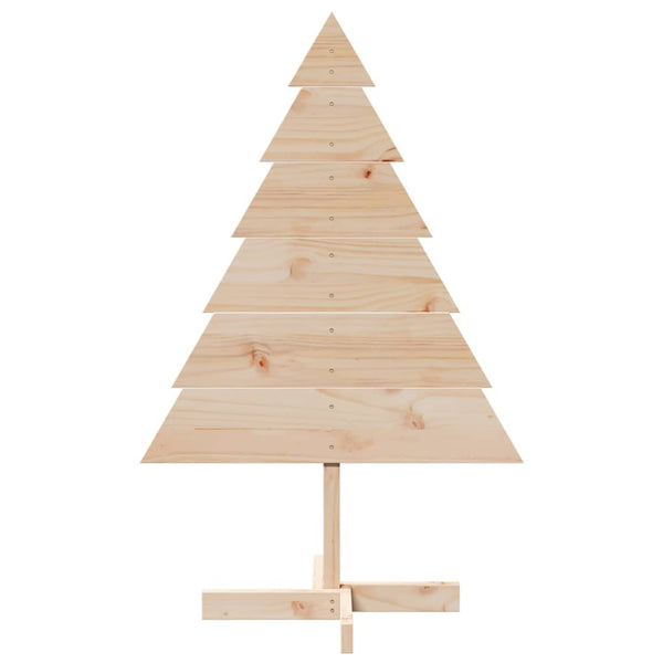 vidaXL Christmas Tree for Decorating 110 cm Solid Wood