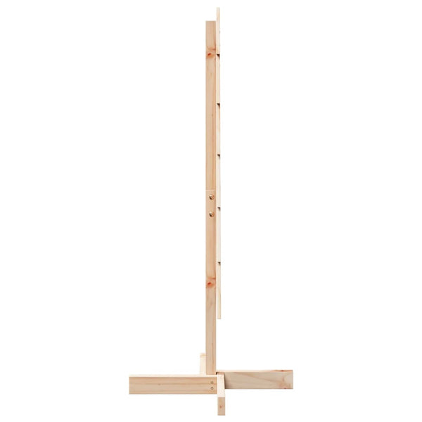 vidaXL Christmas Tree for Decorating 110 cm Solid Wood