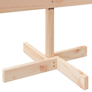 vidaXL Christmas Tree for Decorating 110 cm Solid Wood