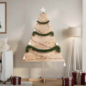 vidaXL Decoratable Christmas Tree 150 cm Solid Wood