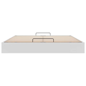 vidaXL Ottoman Bed Frame without Mattress White 180x200 cm Faux Leather