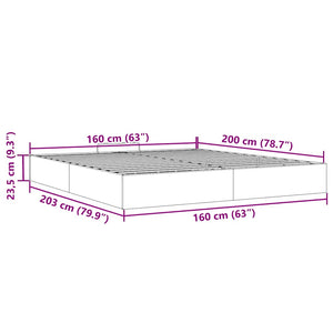 vidaXL Ottoman Bed Frame Black 160x200 cm Velvet without Mattress