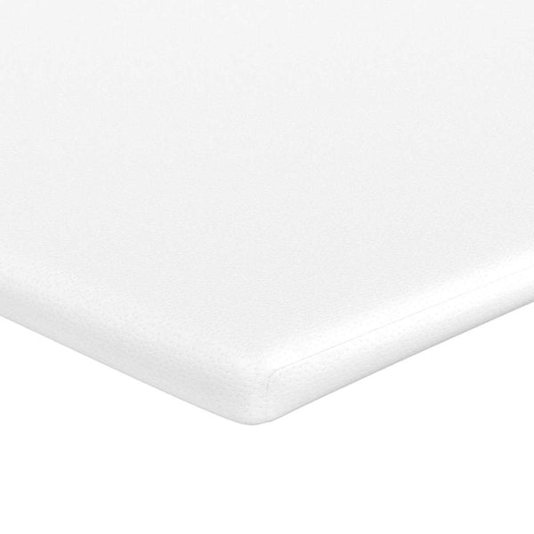 vidaXL Ottoman Bed with Mattress Dark Gray 90x200 cm Fabric