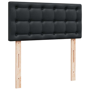 Ottoman Bett mit Matratze & LEDs 100x200 cm