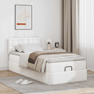 Ottoman Bett 100x200cm mit Matratze & LEDs