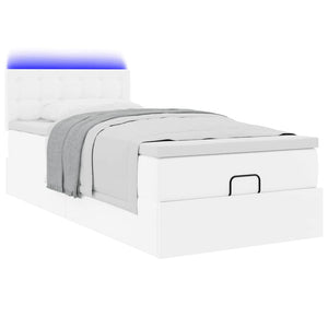 Ottoman Bett 100x200cm mit Matratze & LEDs