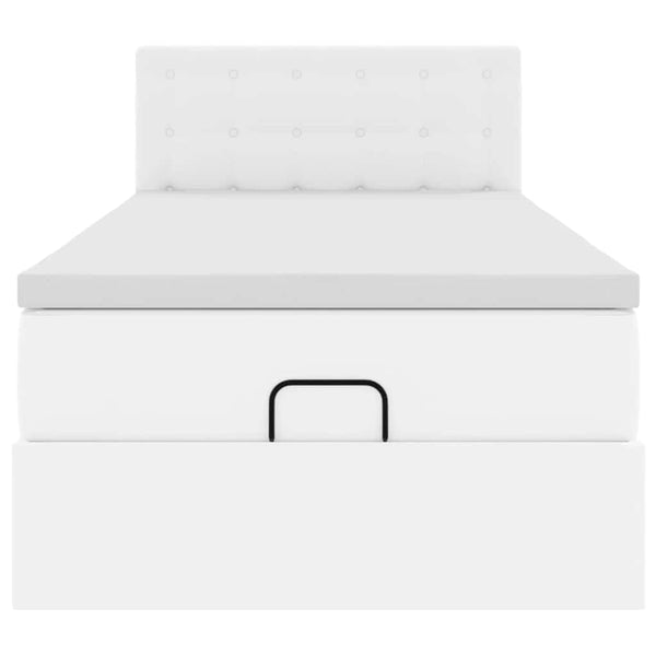 Ottoman Bett 100x200cm mit Matratze & LEDs