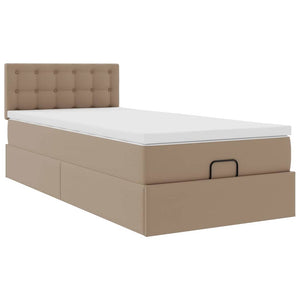 Ottoman Bett mit Matratze & LED 100x200cm