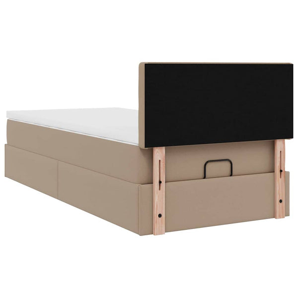 Ottoman Bett mit Matratze & LED 100x200cm