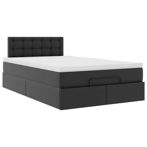 Ottoman Bett mit Matratze & LEDs 120x190cm