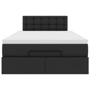 Ottoman Bett mit Matratze & LEDs 120x190cm