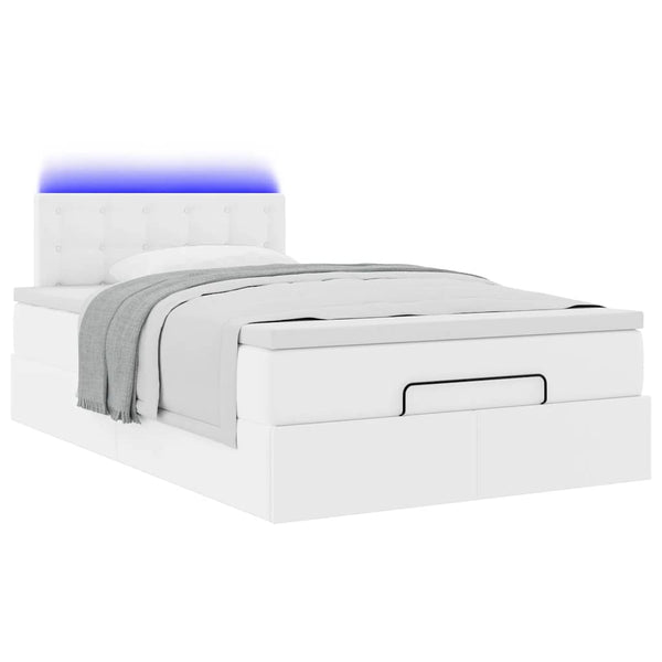 Ottoman Bett 120x200cm mit Matratze & LEDs