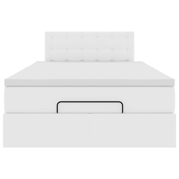 Ottoman Bett 120x200cm mit Matratze & LEDs