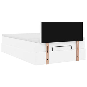 Ottoman Bett 120x200cm mit Matratze & LEDs