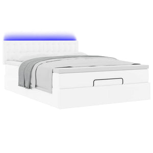 Ottoman Bett 200x200cm mit Matratze & LED