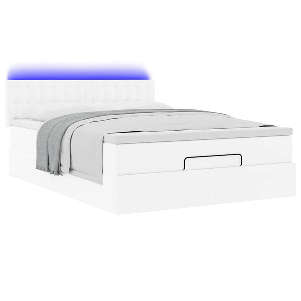 Ottoman Bett 200x200cm mit Matratze & LED