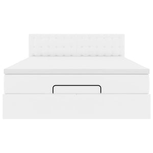 Ottoman Bett 200x200cm mit Matratze & LED