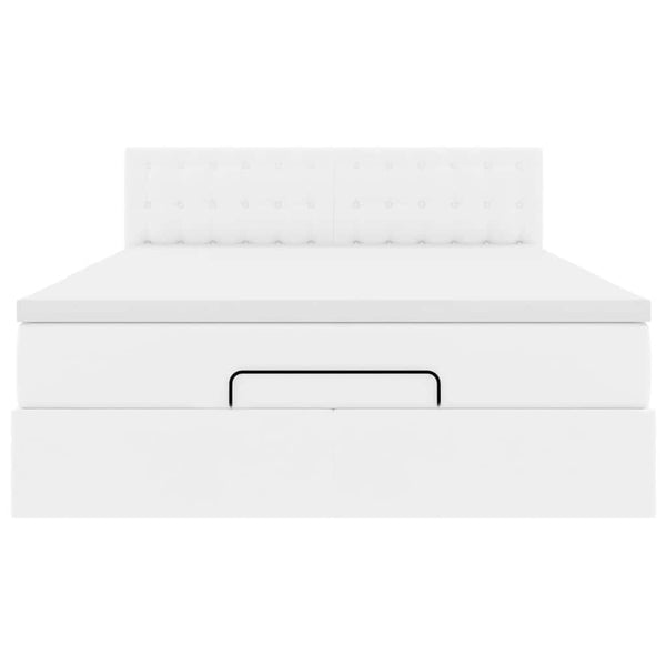 Ottoman Bett 200x200cm mit Matratze & LED