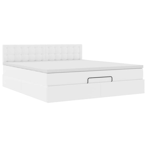 Ottoman Bett 160x200cm mit Matratze & LED