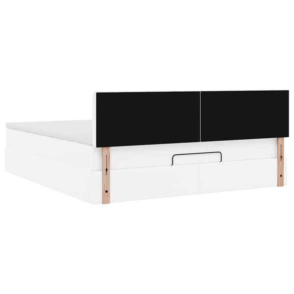 Ottoman Bett 160x200cm mit Matratze & LED