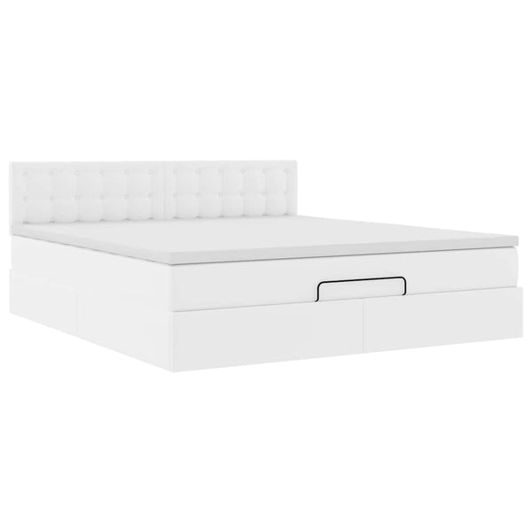 Ottoman Bett 180x200 cm mit Matratze & LEDs