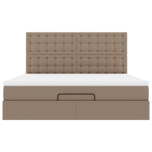Ottoman Bett 160x200cm mit Matratze & LEDs