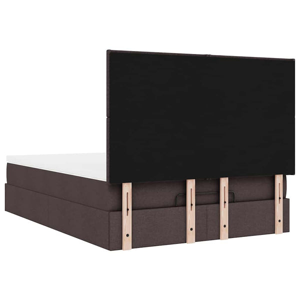 Ottoman Bett mit Matratze & LEDs 140x190 cm