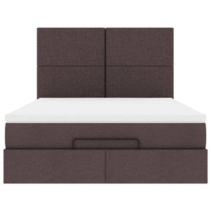 Ottoman Bett mit Matratze & LEDs 140x190 cm