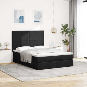 Ottoman Bett mit Matratze & LEDs 140x200 cm