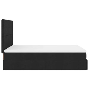 Ottoman Bett mit Matratze & LEDs 140x200 cm