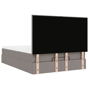 Ottoman Bett mit Matratze & LEDs 140x200 cm