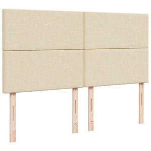 Ottoman Bett mit Matratze Creme 180x200 cm
